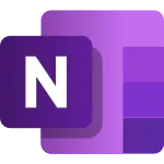 Ms Onenote SVG Icon